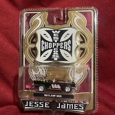 West Coast Choppers Jesse James Outlaw 666 Model Dirt Track Race Car • $20