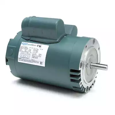 Leeson E113336.00 Electric Motor 1.5 HP 3450 Rpm 1-PH 115/230 Volt 56C Frame • $719.19