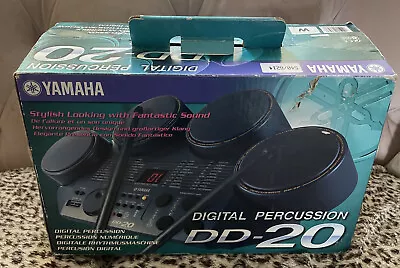 £49.99 • Buy Yamaha DD-20 Portable Digital Drum Pad Digital Percussion With Sticks AC Adapter