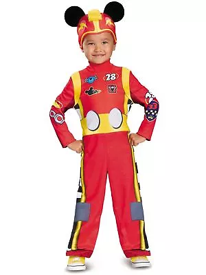 Disguise Mickey Roadster Classic Toddler Halloween Disney Costume  • $39.99