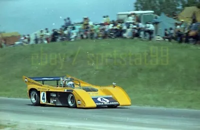 Peter Revson #4 McLaren M20 - 1972 Can-Am Mosport - Vintage Race Negative • $19.45