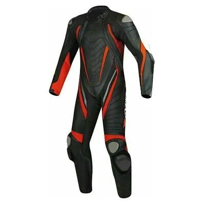Men's Motorbike Racing Suit Motorcycle Customized MotoGP Cowhide Leather Suit • $190