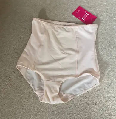 NEW YUMMIE TUMMIE PANTY Underwear Full BRIEFS SHAPER Nude /Flesh Size S • £14.99