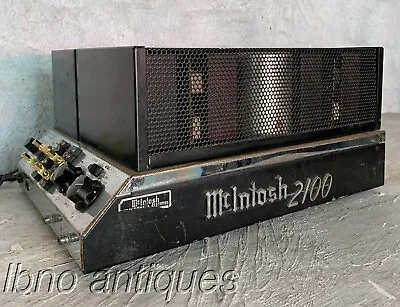 Vintage McIntosh MC2100 Solid State Twin 105 Watt Stereo Power Amplifier. VIDEO • $1500