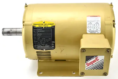 Baldor Super-E Motor EFM3211T / EM3211T MOTOR - 3 HP 230/460V 1760 RPM 3-Ph 182T • $359.99