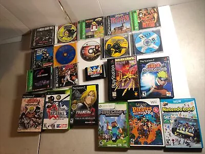 Video Game LOT Of 24 AS-IS Untested / Scratched / Needs Resurfacing • $100