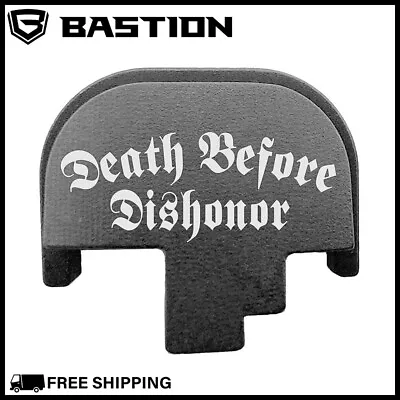 SMITH WESSON SLIDE BLACK PLATE COVER S&W M&P 9/40 45A M2 Full Size Death Before • $18.36