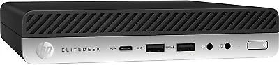 HP EliteDesk 800G3 Tiny Mini PC Desktop Computer Intel Core I5 Windows 10 Pro • $178.59