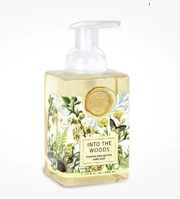 MICHEL DESIGN WORKS Foaming SHEA BUTTER HAND SOAP. Into The Woods 17.8 OZ/530ml • $20