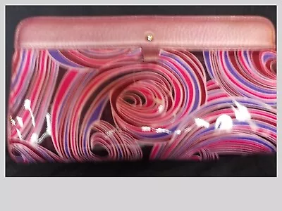 New Never Used Cole Haan Clutch Or Make Up Bag Patent Leather Colorful • $15