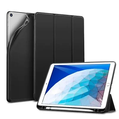 For IPad Air 3rd Generation Smart Case Pencil Holder Trifold Cover 10.5-inch UK • £8.44