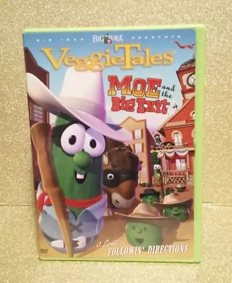 (1-217) “veggie Tales: Moe And The Big Exit  Dvd / Pre-watched • $5.95