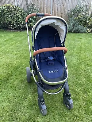 £25 • Buy ICandy Peach Royal Blue Travel System