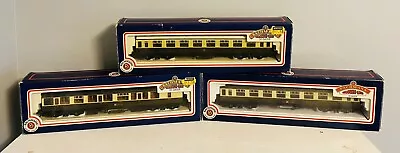 Bachmann 35-050 34-050A & 34-075 Collett 60' Corridor Coaches GWR Choc/Cream • £59.95