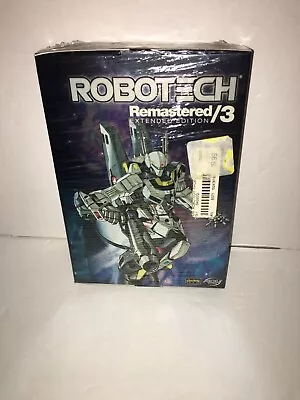 Robotech Remastered: Extended Edition - Macross Saga Collection 3 DVD NEW Anime • $34.97