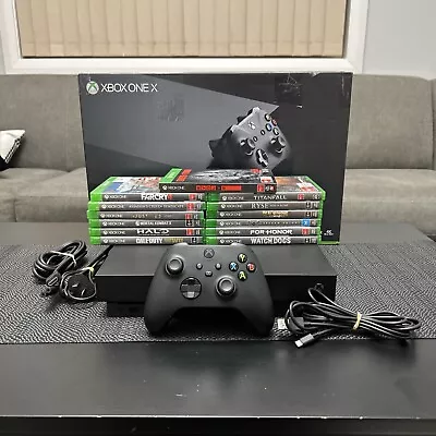 $289 • Buy Microsoft Xbox One X 1tb Game Console Complete Boxed With 13 Games