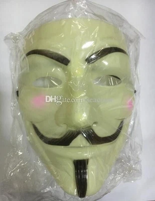 $13.65 • Buy Movie Cosplay V For Vendetta Hacker Mask Anonymous Guy Fawkes Halloween Christma