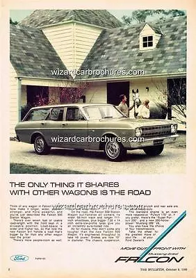 1966 Ford Falcon Xr Wagon A3 Poster Ad Sales Brochure Advertisement Advert • $14.85