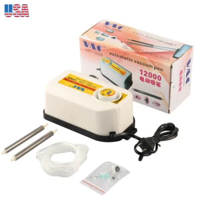 $31.90 • Buy 110V Vacuum Suction Pen IC SMD BGA Chip Pick Up Tool Pump Vacuum Pick-Up Tool US