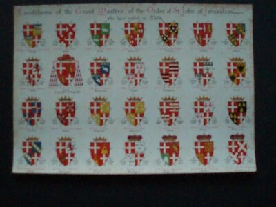 £0.80 • Buy Malta, Coats Of Arms Of The Grand Masters Of The Order Of St. John