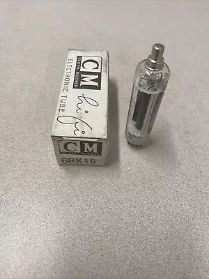 Vintage Curtis Mathes 6rk19 Tube Nos Tested • $20.59