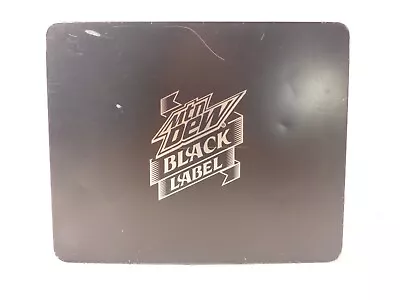 Original 2019 Mountain Dew Black Label Metal Tin Display Box W/ Lid 12.5 X10 X4  • $29.95