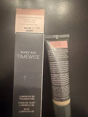 Mary Kay TimeWise LUMINOUS 3D Foundation Beige N150 100025 New In Box Free Ship • $20.95