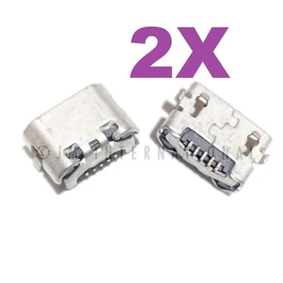 2X Motorola Defy XT556 XT557 Charging Port Micro USB Charger Dock Connector USA • $6.18