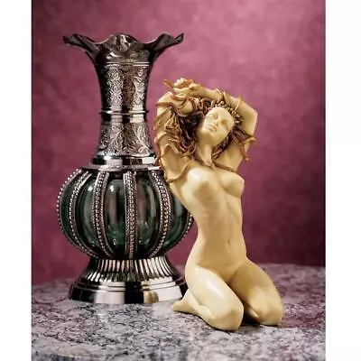 Small Nude Medusa Sculpture Statue Greek Mythology Hair Of Snakes Gorgo Figurine • $61.60