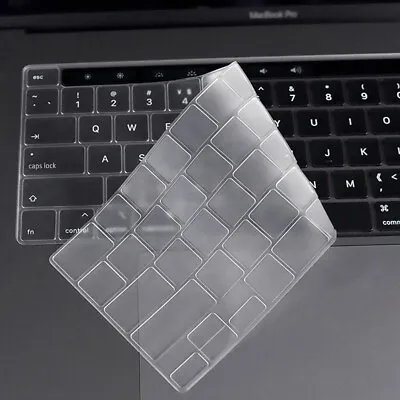 2pcs Clear Non-Toxic Silicon Keyboard Skin For Macbook Retina/Pro/Air 13/15.4/16 • $9.49