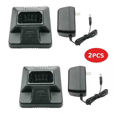 2X Two Way Radio Charger For Motorola GP300 LTS2000 GP600  GP308 GP88 GP88S  • $48.99