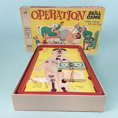 Operation Game 1965 Milton Bradley  Smoking Doctor  Complete #4545  • $45.39