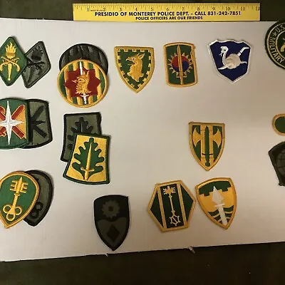 US Army Military Police Corps - Regiment Patch Set ( All New/ Official Issued)  • $155