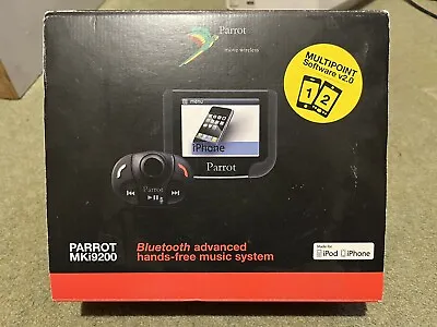Music Streaming Parrot MKi9200 Hardly Used Bluetooth Hands Free Car Kit Iphone • £230