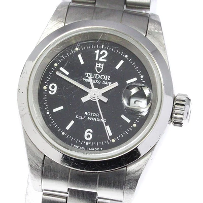 $848.30 • Buy TUDOR Princess Date 92400N Cal.2671 Black Dial Automatic Ladies Watch_753540