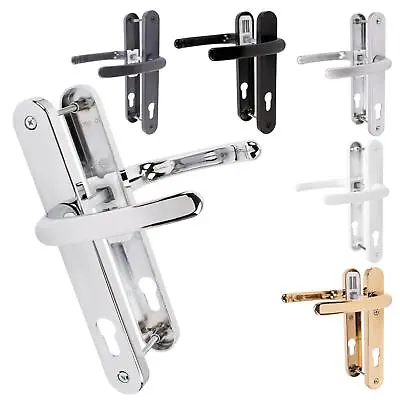 UPVC Door Handle TSS Sprung Lever Pair Set 92mm 92PZ 122mm 210mm 215mm Fixings • £20.92