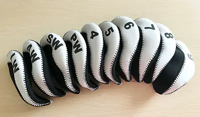 Custom 10x Golf Iron Cover Headcover For Taylormade Mizuno Callaway PXG Cobra • $18.88