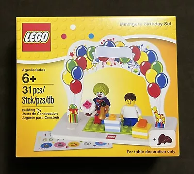 LEGO Minifigure Birthday Set 850791 Cake Topper Jester Clown + Boy Or Girl NEW • $11.95