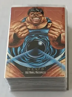 1992 Marvel Masterpieces Complete Base Set #1-100 • $59.99