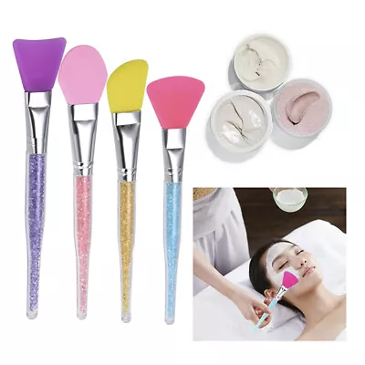 Face Mask Silicone Spatula Brush Facial Tool  Skincare Mask Applicator • £3.95