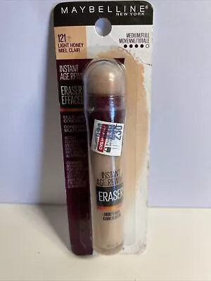 Maybelline 121 Light Honey Instant Age Rewind Eraser Multi Use Concealer 0.2 Oz • $6.97