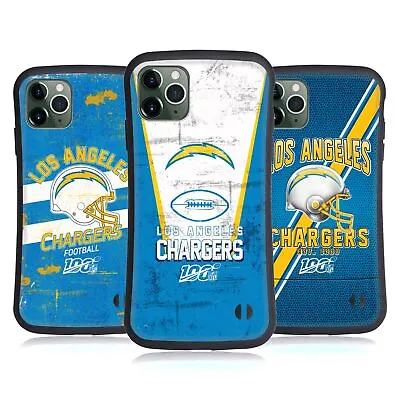 OFFICIAL NFL LOS ANGELES CHARGERS LOGO ART HYBRID CASE FOR APPLE IPHONES PHONES • £19.95