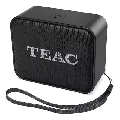 TEAC Voice Assistant Bluetooth Speaker With Carry Strap Compact Portable- Black • $39.95