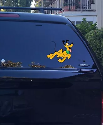 02-34 Pluto Dog Mickey Mouse Car Window Vinyl Decal Sticker  • $7