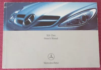 (2005 Print) Mercedes-benz Slk (2004 - 2008) Owners Manual - Handbook.  (me 578) • $69.47