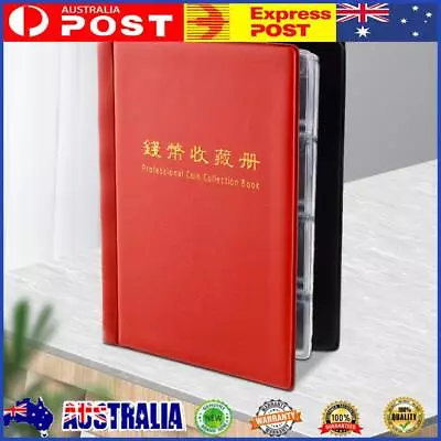120 Pockets Coins Collection Book Money Album Book Household Display Articles • $9.99