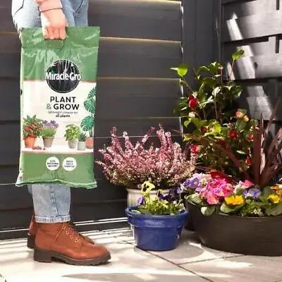 Miracle Gro Plant & Grow House Plant Potting Compost Mix All Plants 6l Bag • £7.99