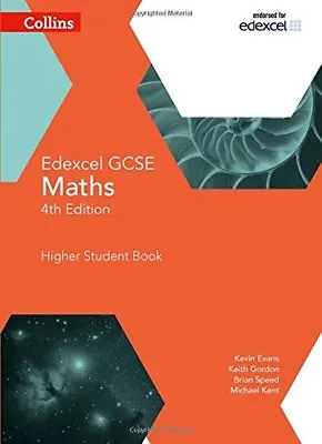 GCSE Maths Edexcel Higher Student Book (Collins GCSE Maths) By Kevin Evans Kei • £10.24