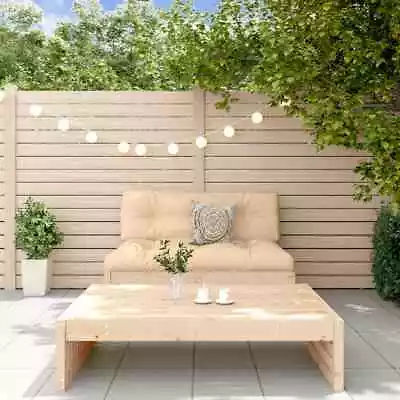 Gecheer 2 Piece Wooden Garden Sofas Set Pallet Furnitures Set Patio Corner F9L7 • £220.35