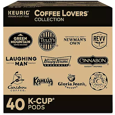 Coffee Lovers' Collection Sampler Pack Single-Serve K-Cup Pods Compatible Wit • $64.99